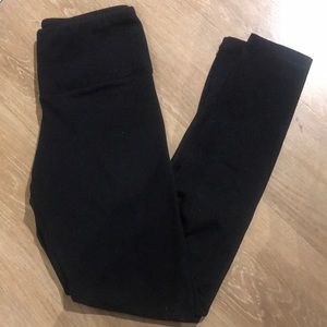NWOT Black High Waisted Yoga Leggings